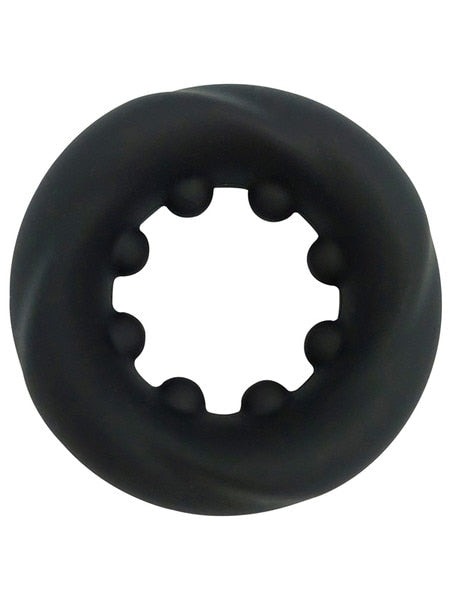 Nero by Playful - Liquid Silicone Nubbed C-Ring